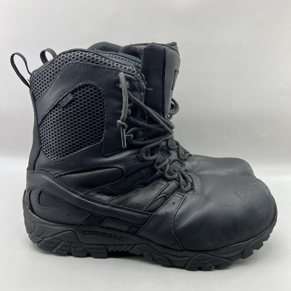 Merrell Moab 2 8" Tactical Response Boots Men Size 13 Black Waterproof High Shoe